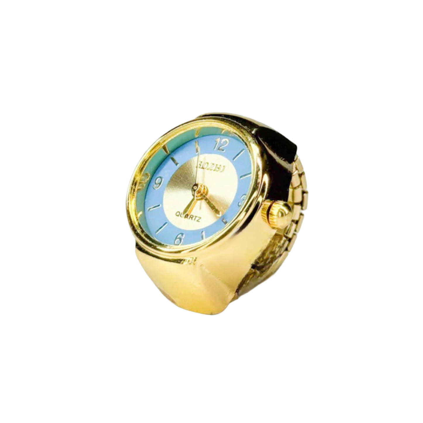 Gold Number Ring | Gold And Bleu