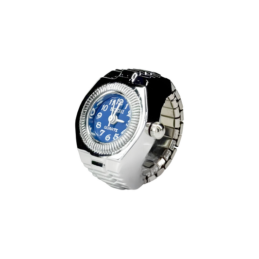 Silver Chrono Ring | Bleu