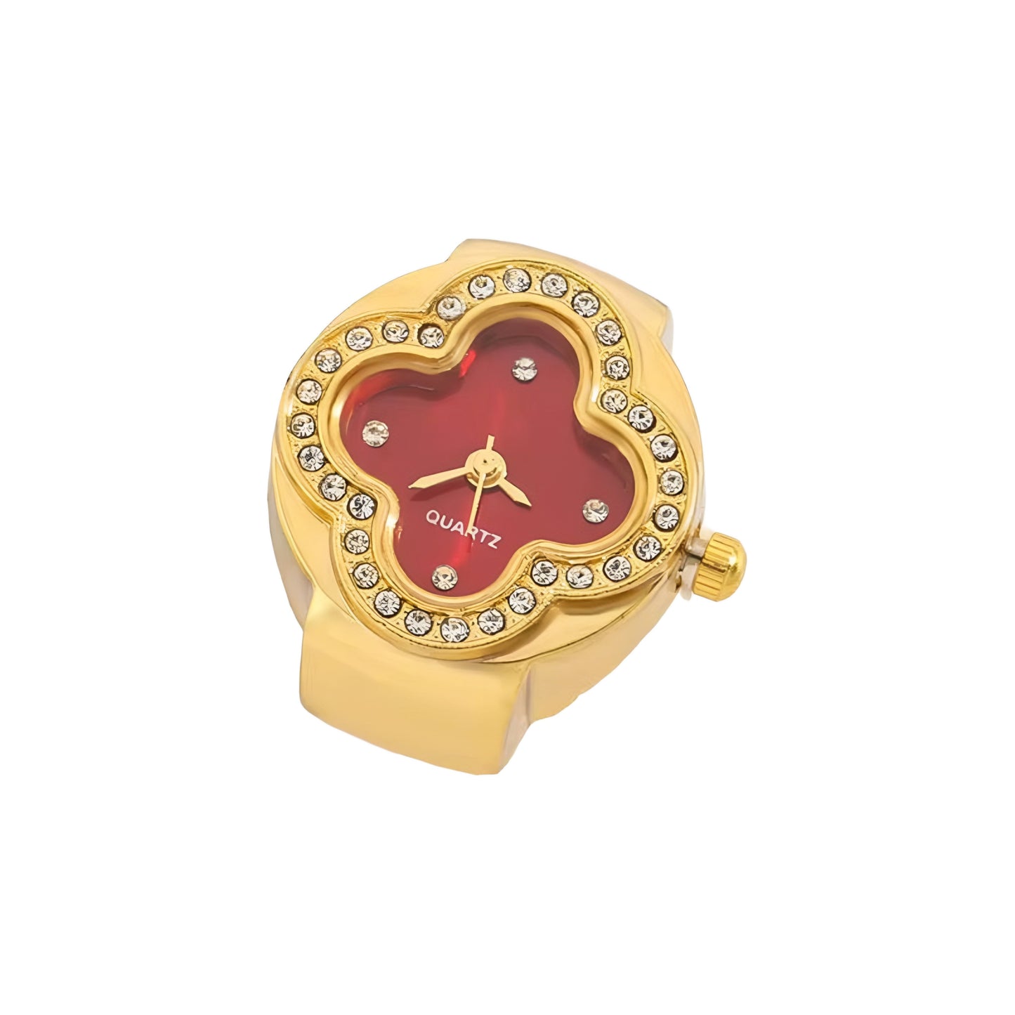 Gold Van Cleef Ring | Red