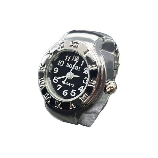 Silver Mini Rolex | Black