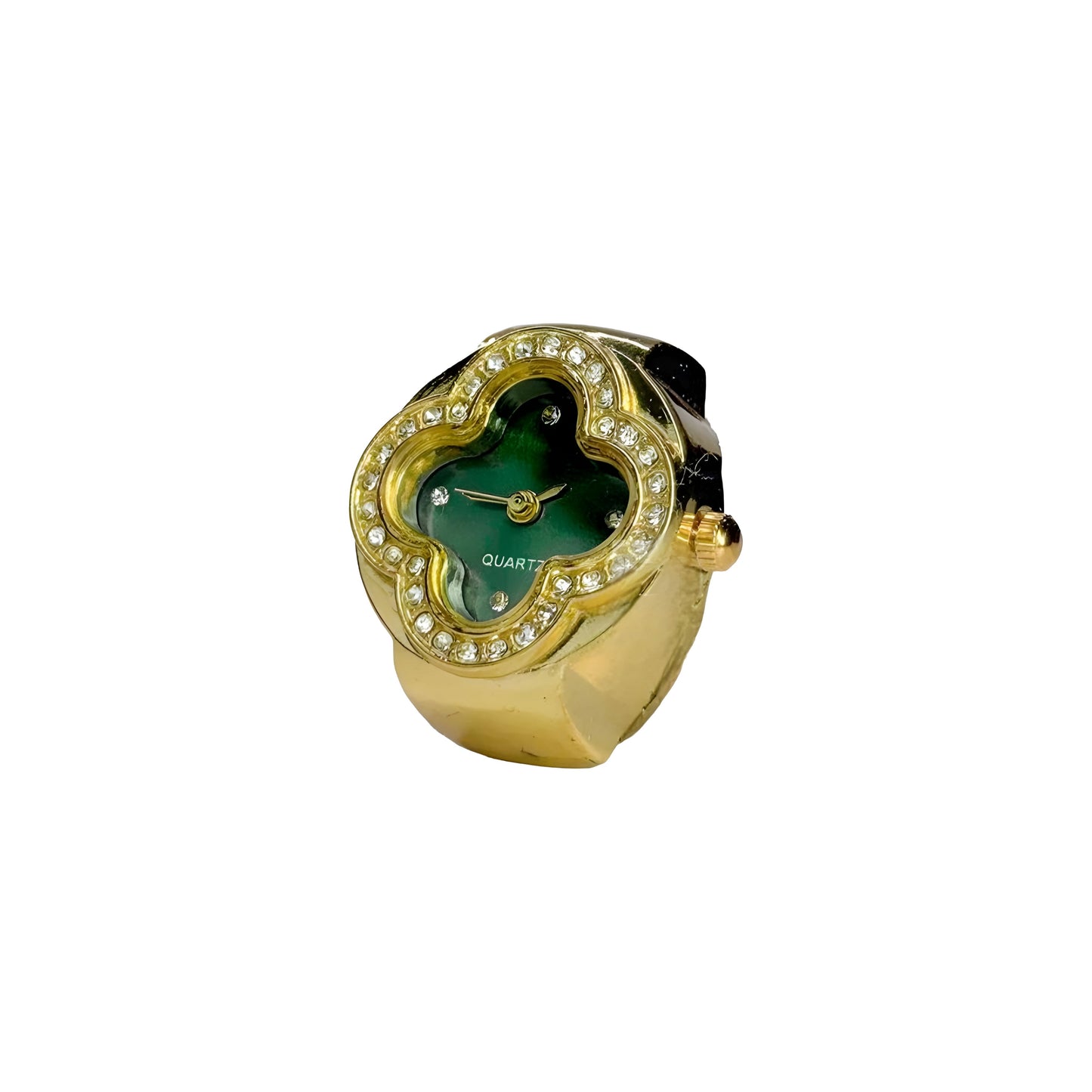 Gold Van Cleef Ring | Green